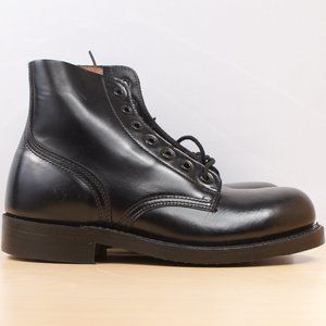 NWOB Milspec Black Parade Boot 5.5E H.H. Brown Leather Steel Toe Perfect Shape